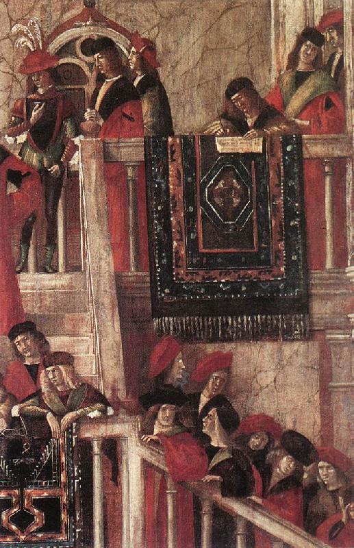 CARPACCIO, Vittore Meeting of the Betrothed Couple (detail) dfg oil painting picture